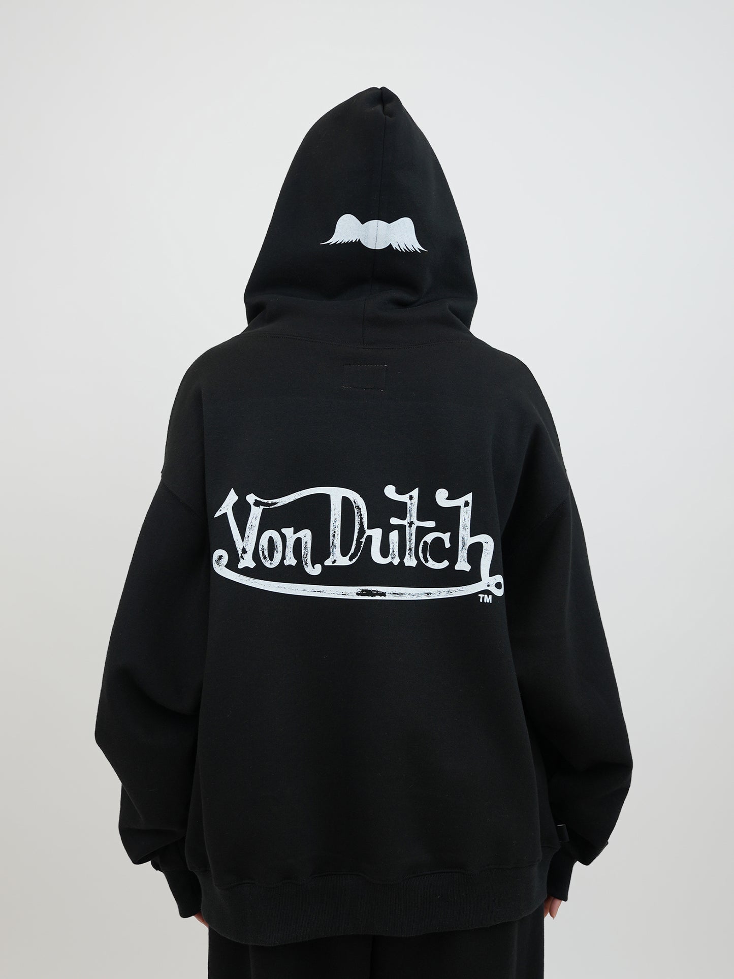 Vintage Logo Hoodie Black