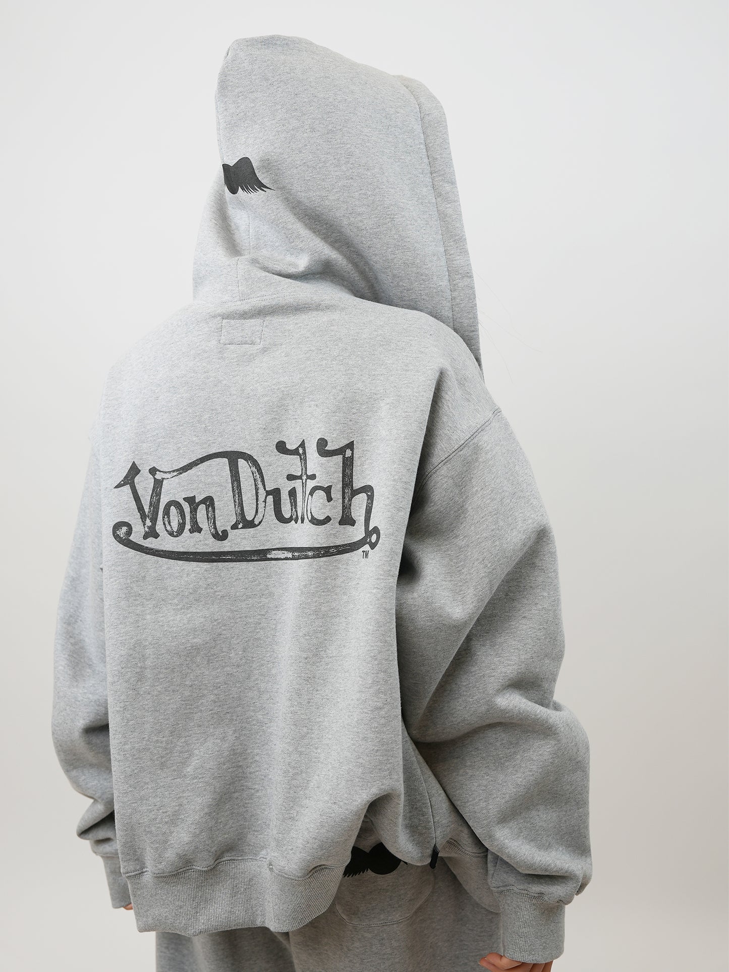 Vintage Logo Hoodie Gray