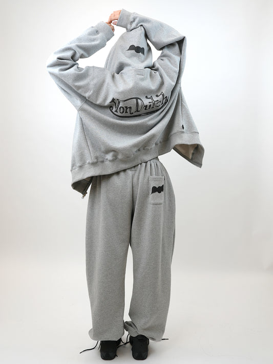 Vintage Logo 2 way Jogger Pants Gray