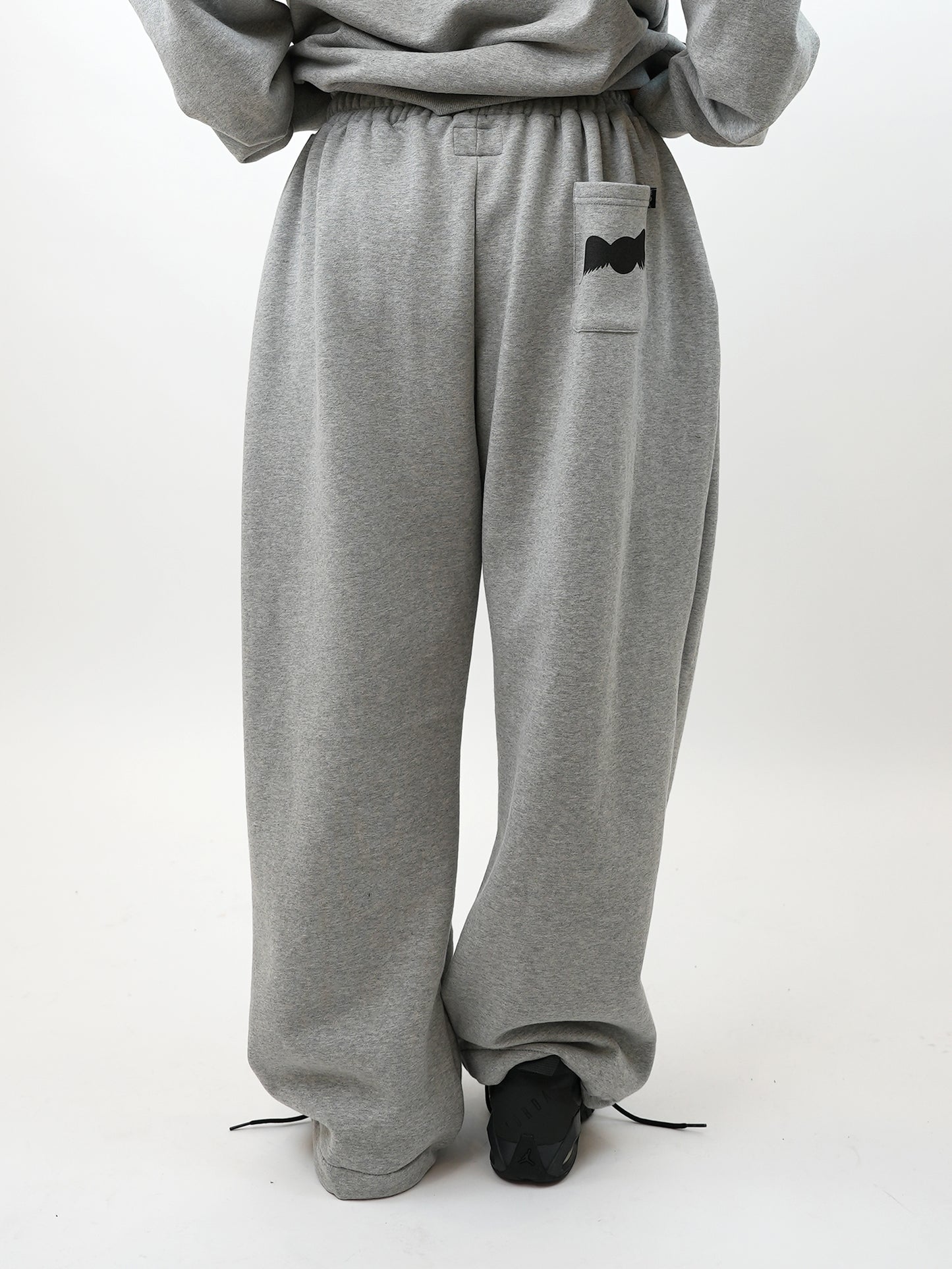 Vintage Logo 2 way Jogger Pants Gray