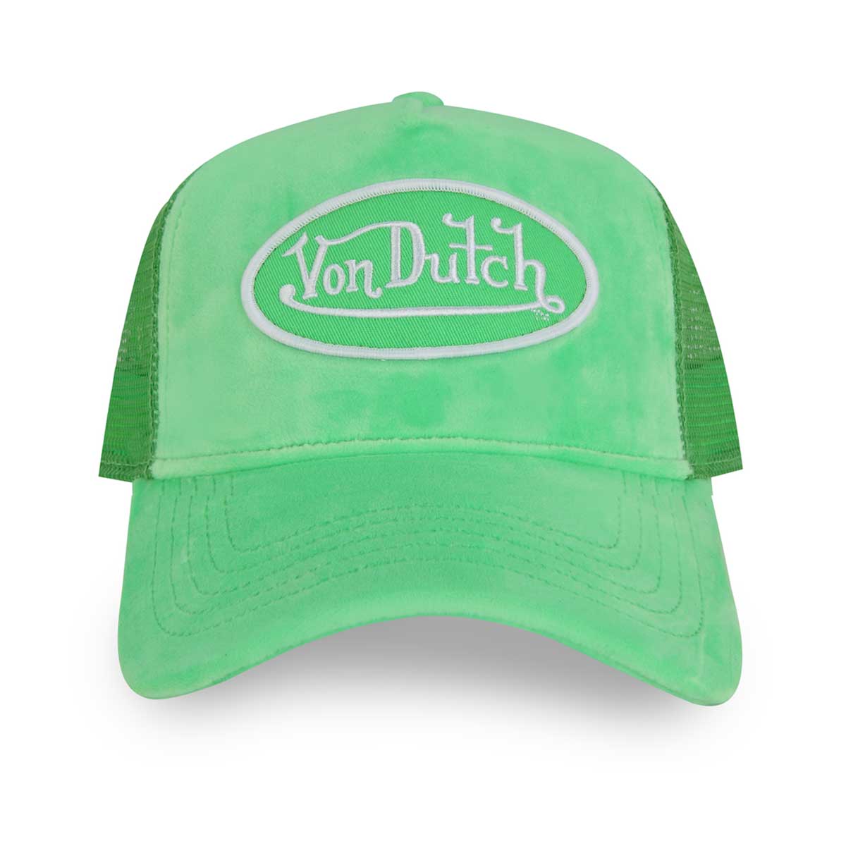 LIME VELVET TRUCKER