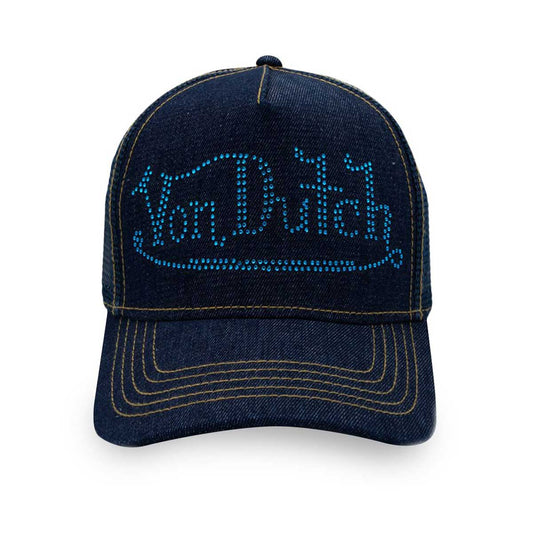 NAVY STONE DENIM TRUCKER