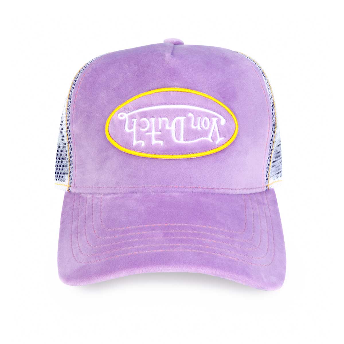 LAVENDER PURPLE VELVET TRUCKER